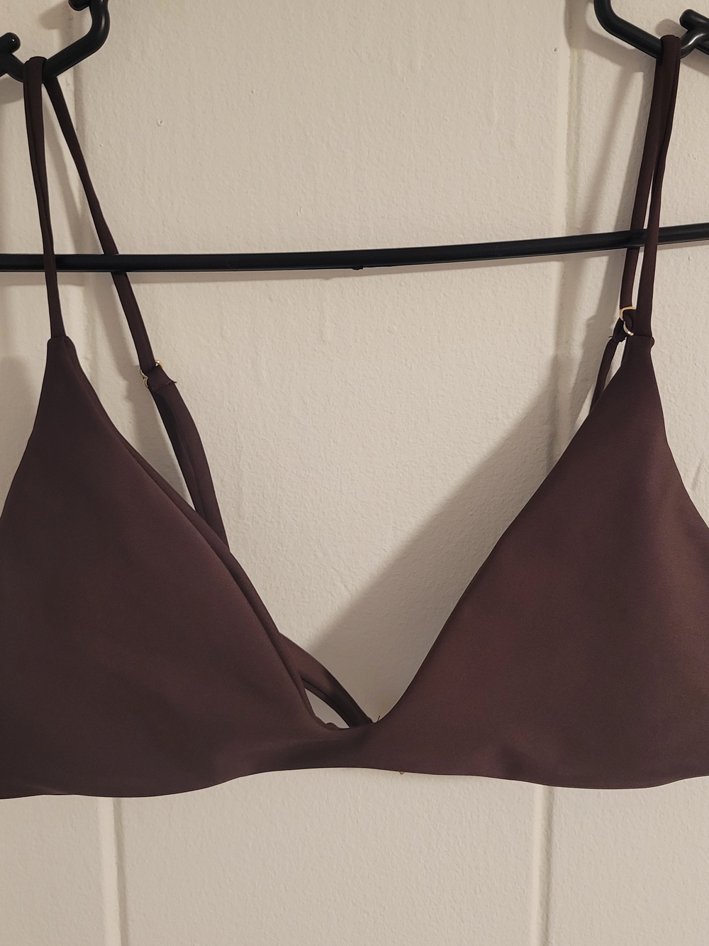 Skatie Brown Giselle Bikini Top - Medium